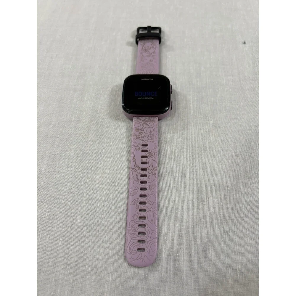 Garmin Bounce Kids Lilac Floral Watch